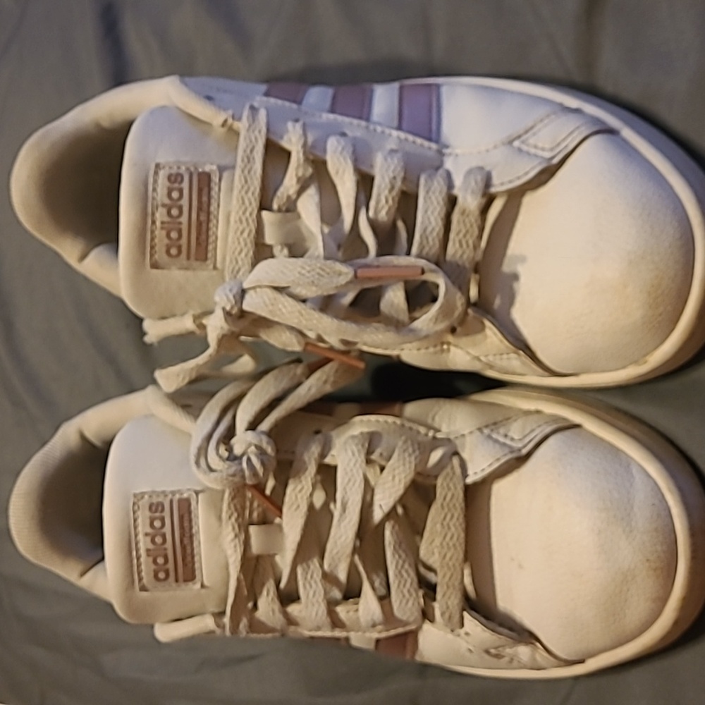 Adidas Ortholite Float Sneakers rose gold/white size 7
